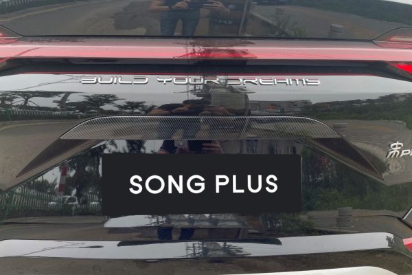 BYD SEAL U Karbon Fiber Bagaj Kapısı Trim Parçası