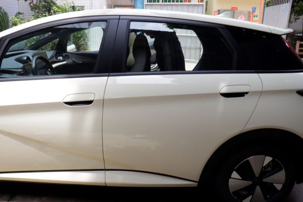 BYD DOLPHİN Karbon Fiber Desenli Kapı Kolu Altı Koruması - Görsel 10