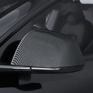 TESLA Model Y Karbon Fiber Görünümlü Ayna Kapağı