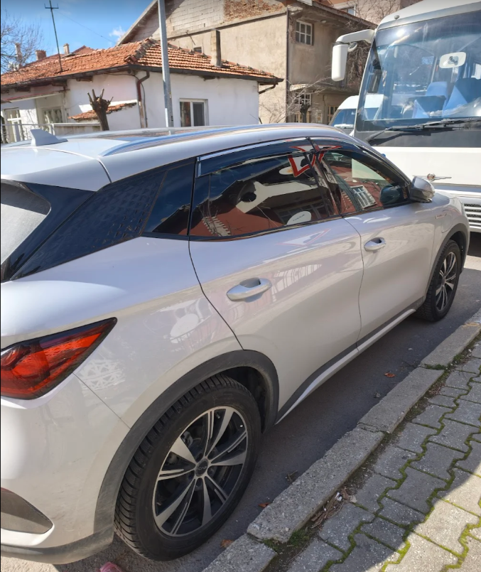 BYD Atto 3 Cam Rüzgarlık Seti (Siyah Renk) Premium Malzeme , %100 Uyum - Sessiz Sürüş - Görsel 7