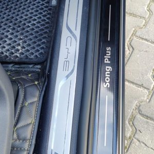 BYD Seal U Uyumlu Siyah Metal Kapı Eşik Koruyucu - 4 Parça Set