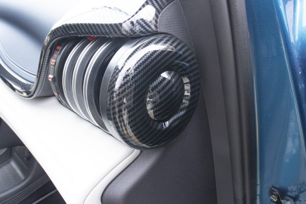 BYD ATTO3 Karbon Fiber Desenli Havalandırma Kapağı