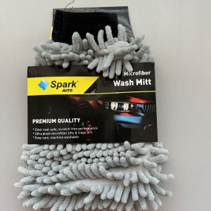 Spark 7050 Mikrofiber  Oto Temizlik Ve Kurulama Eldiveni 16x24 Cm. Gri
