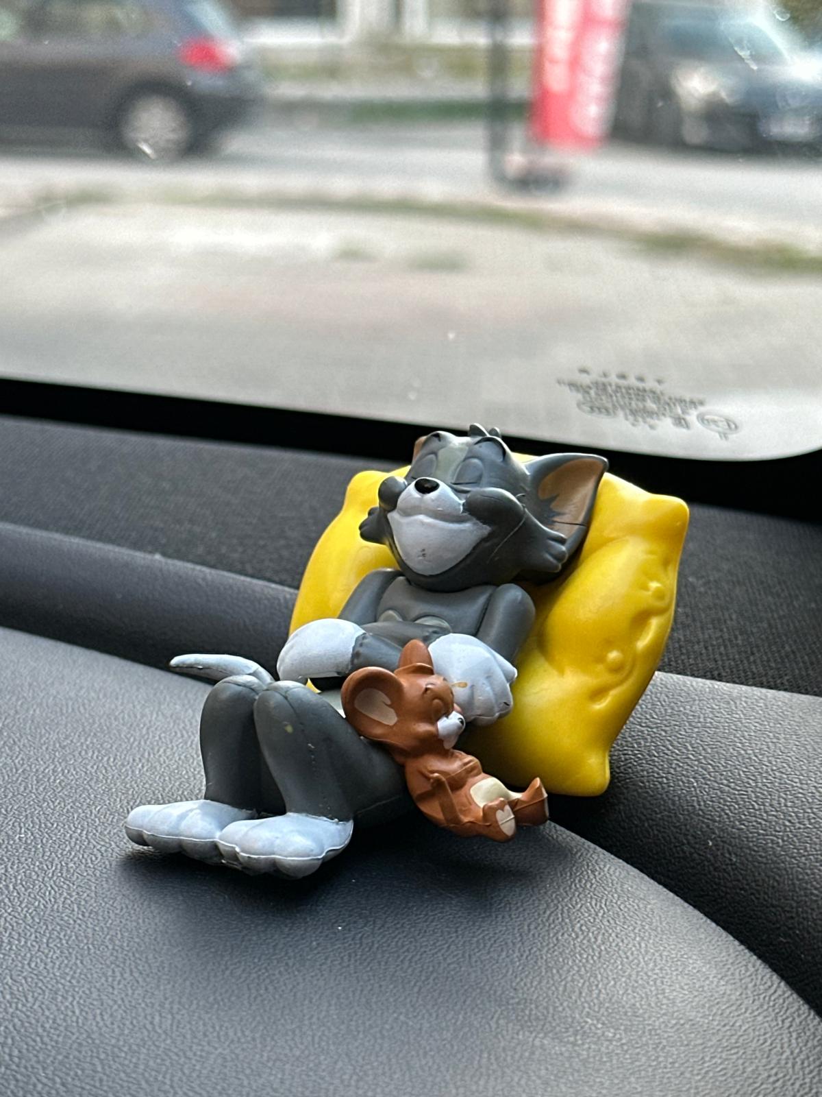 Tom ve Jerry Araç İçi Biblo - Her araca Uygundur