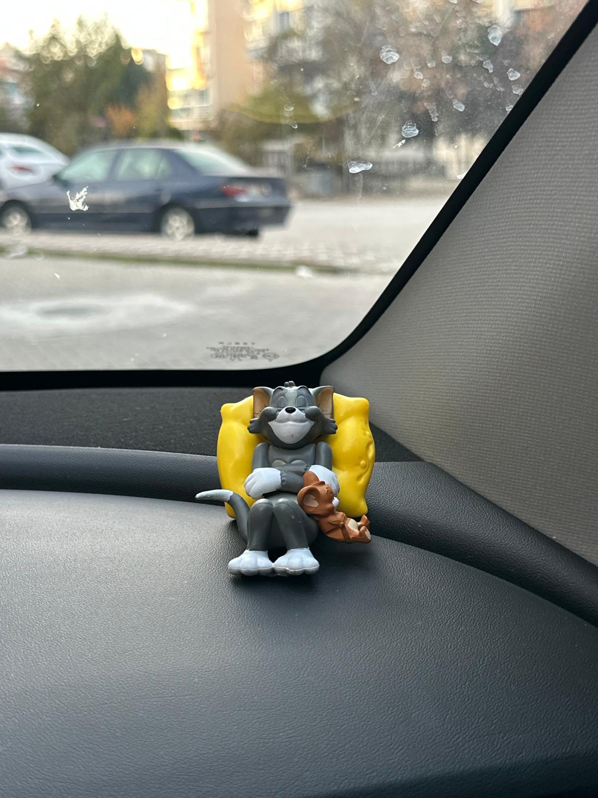 Tom ve Jerry Araç İçi Biblo - Her araca Uygundur - Görsel 2