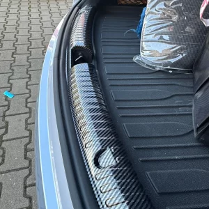 BYD Seal Sedan Uyumlu Karbon Fiber Desenli Bagaj İç Eşik Koruyucu - Çizilme Önleyici