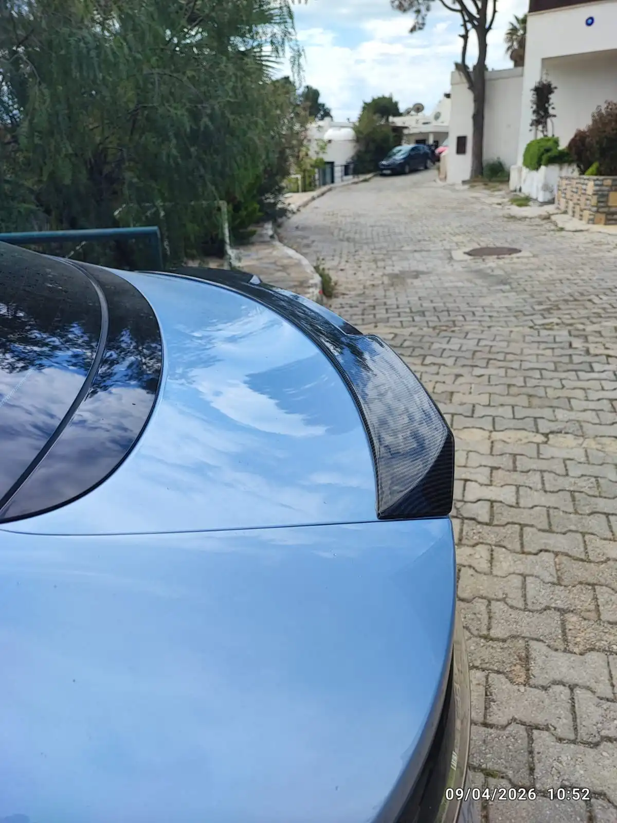 BYD Seal Karbon Fiber Desenli Bagaj Üstü Spoiler - Sportif Görünüm - Yüksek Kalite - Görsel 3