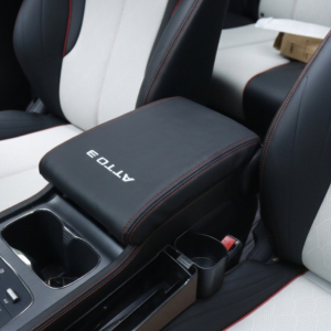 BYD Atto 3 Kolçak Kaplaması (Napa Deri) - Siyah Renk - Premium İç Aksesuar- Kolçak Renginiz Solmasın